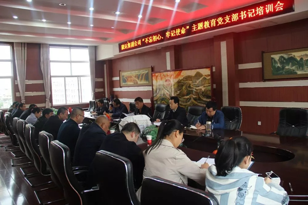 隴運(yùn)集團(tuán)公司召開“不忘初心、牢記使命”主題教育黨支部書記培訓(xùn)會(huì)